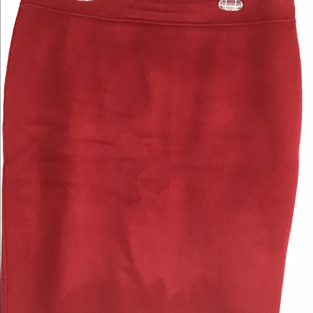 Talbots women’s plus size 16 red skirt.